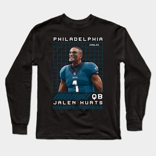 JALEN HURTS - QB - PHILADELPHIA EAGLES Long Sleeve T-Shirt